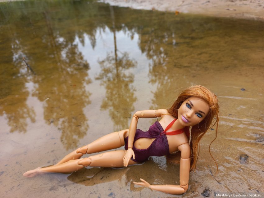 Оксана на пляже — Куклы Barbie (Барби): Looks