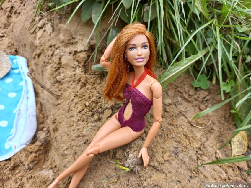 Оксана на пляже — Куклы Barbie (Барби): Looks