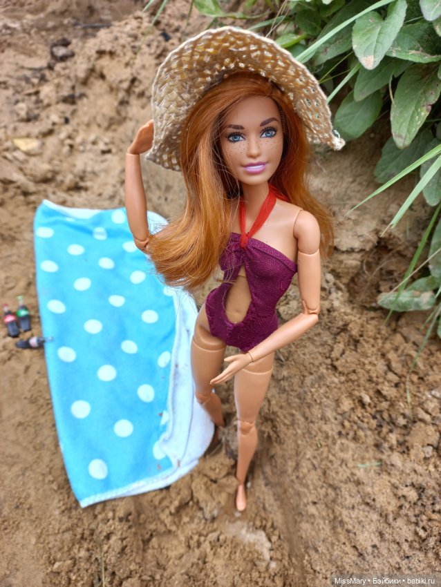 Оксана на пляже — Куклы Barbie (Барби): Looks