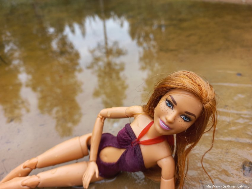 Оксана на пляже — Куклы Barbie (Барби): Looks