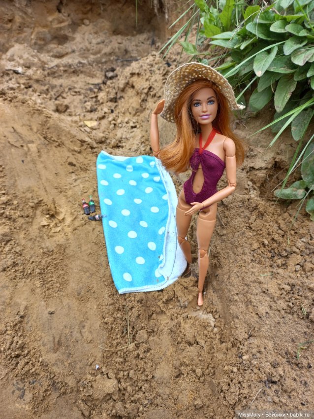 Оксана на пляже — Куклы Barbie (Барби): Looks