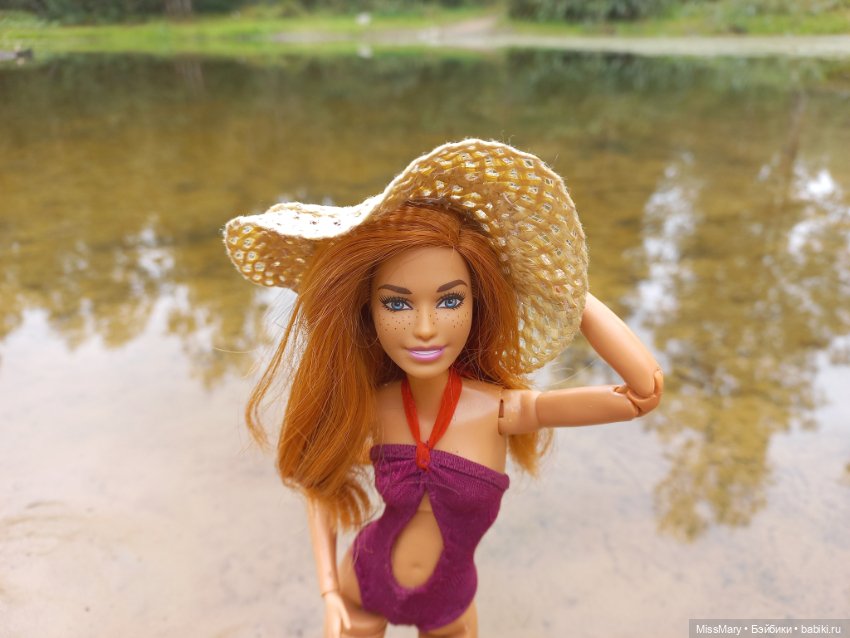 Оксана на пляже — Куклы Barbie (Барби): Looks