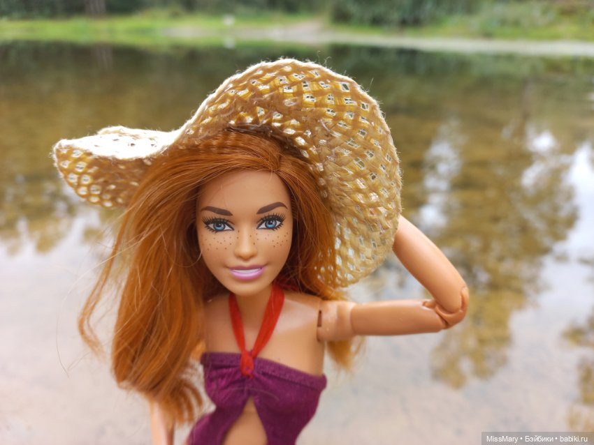 Оксана на пляже — Куклы Barbie (Барби): Looks