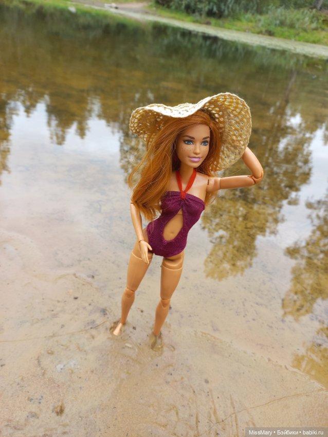 Оксана на пляже — Куклы Barbie (Барби): Looks