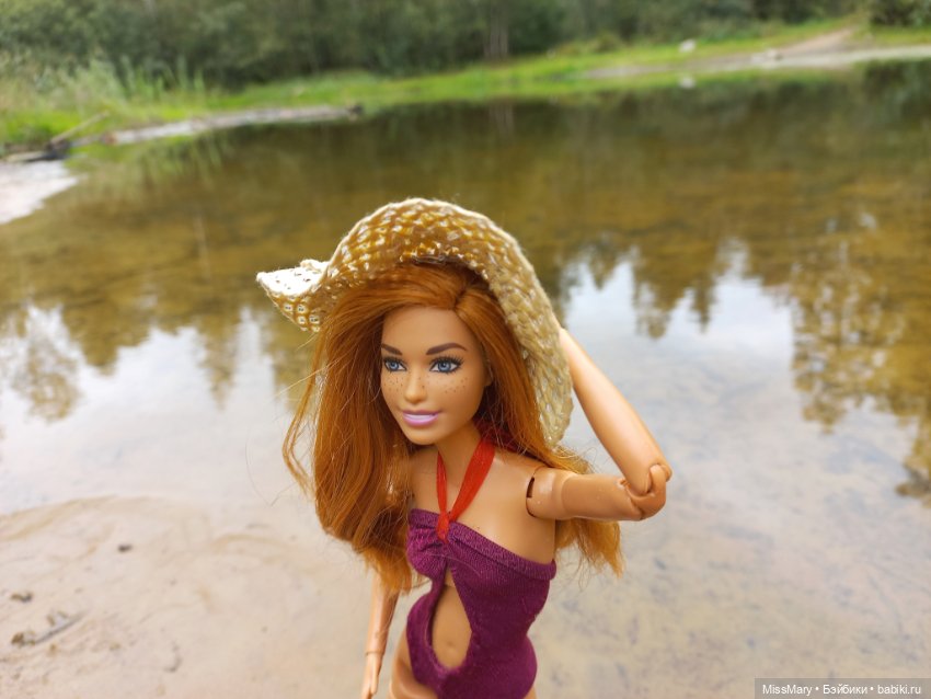 Оксана на пляже — Куклы Barbie (Барби): Looks