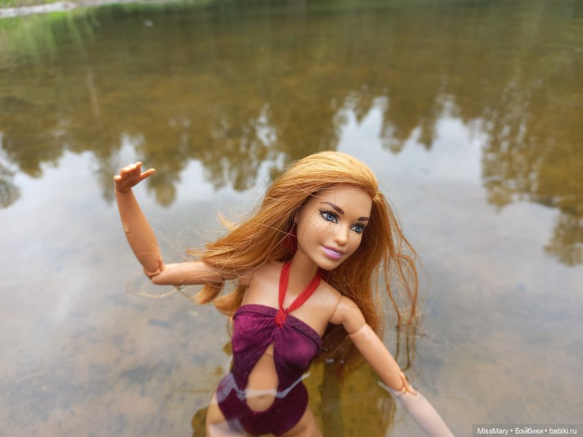 Оксана на пляже — Куклы Barbie (Барби): Looks