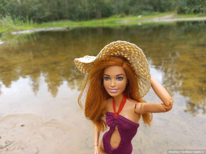 Оксана на пляже — Куклы Barbie (Барби): Looks