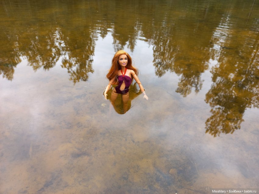 Оксана на пляже — Куклы Barbie (Барби): Looks