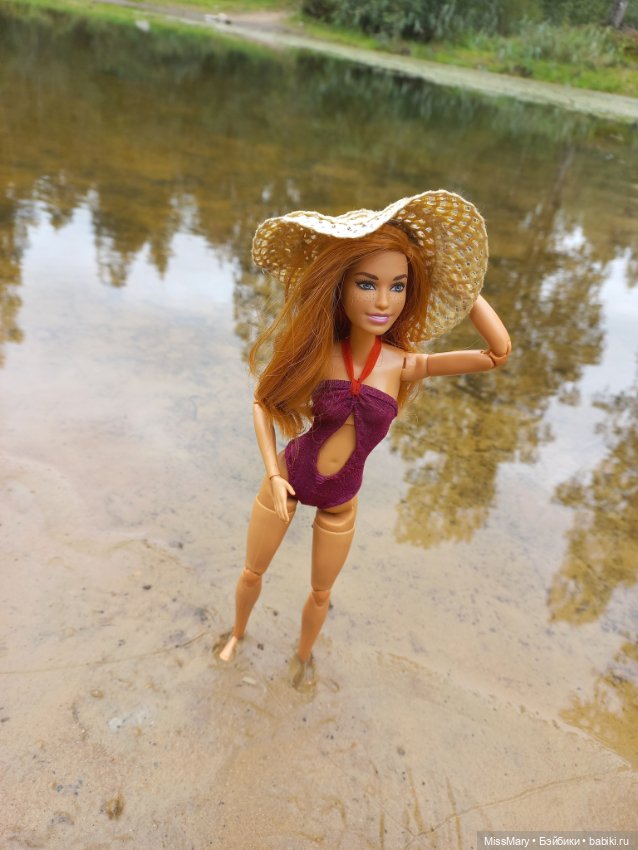 Оксана на пляже — Куклы Barbie (Барби): Looks