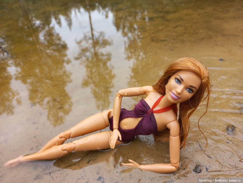 Оксана на пляже — Куклы Barbie (Барби): Looks