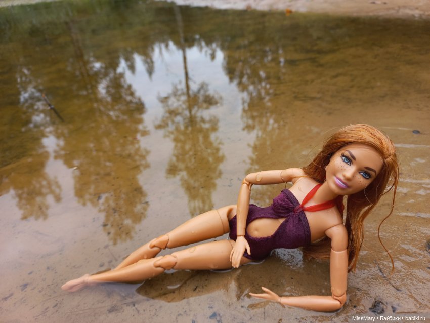 Оксана на пляже — Куклы Barbie (Барби): Looks