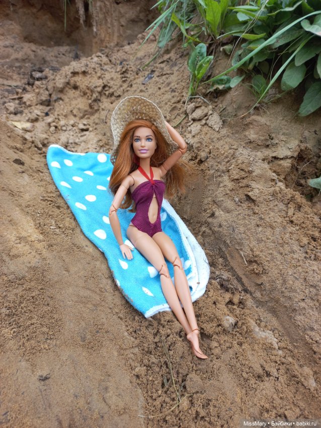 Оксана на пляже — Куклы Barbie (Барби): Looks (фото 3)