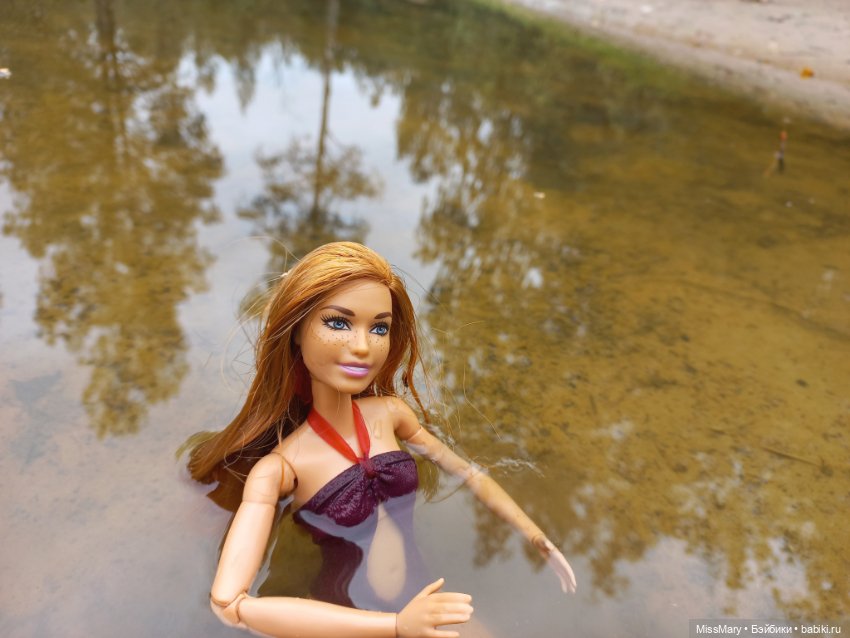 Оксана на пляже — Куклы Barbie (Барби): Looks