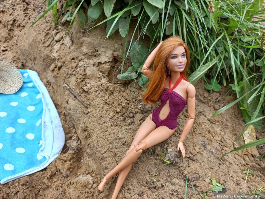 Оксана на пляже — Куклы Barbie (Барби): Looks