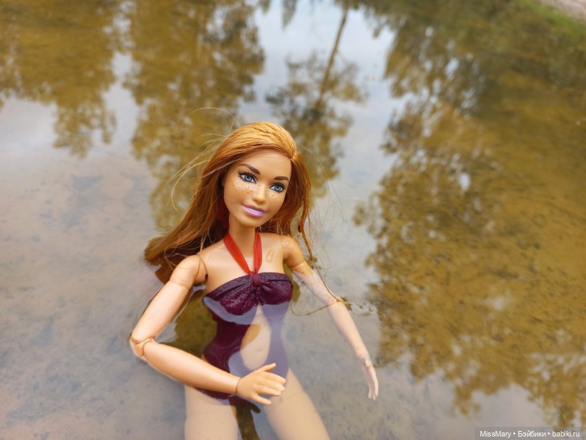Оксана на пляже — Куклы Barbie (Барби): Looks
