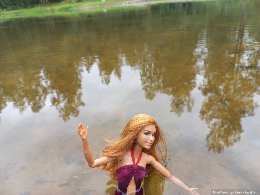 Оксана на пляже — Куклы Barbie (Барби): Looks