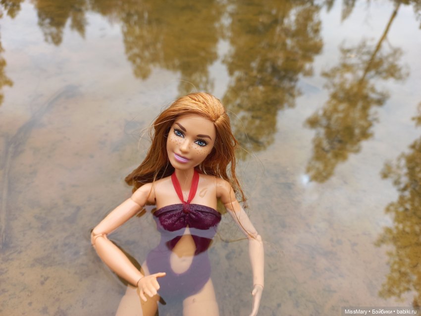 Оксана на пляже — Куклы Barbie (Барби): Looks