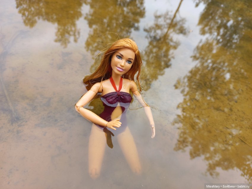 Оксана на пляже — Куклы Barbie (Барби): Looks