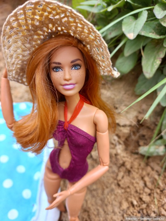 Оксана на пляже — Куклы Barbie (Барби): Looks