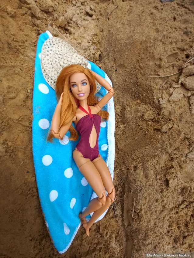 Оксана на пляже — Куклы Barbie (Барби): Looks (фото 4)