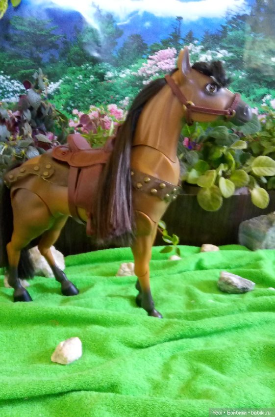 Кен БМР 1959 и лошадь Лив, пара собак)