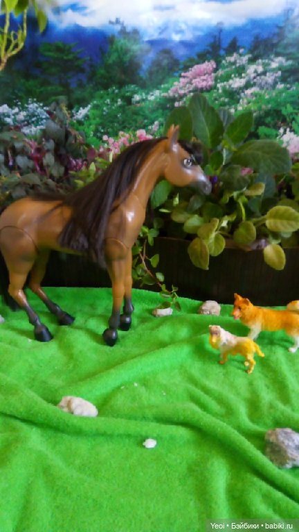 Кен БМР 1959 и лошадь Лив, пара собак) (фото 4)