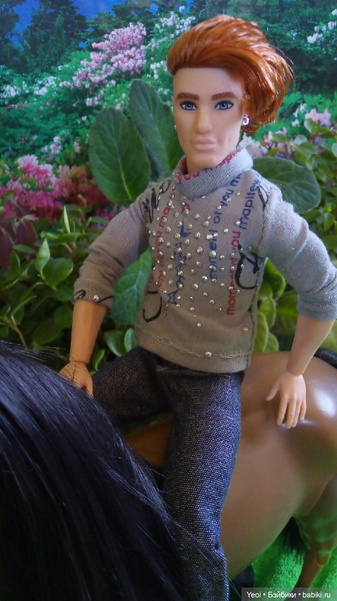 Кен БМР 1959 и лошадь Лив, пара собак)