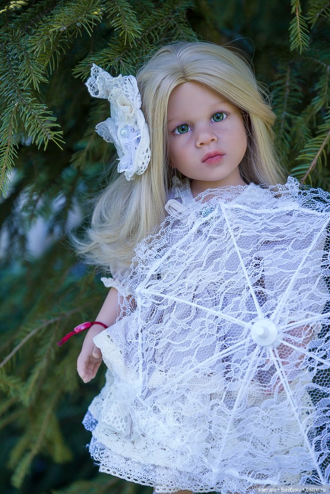 Ноэль (Noelle). ООАК Готц (Gotz). Зелёные глазки (фото 8)