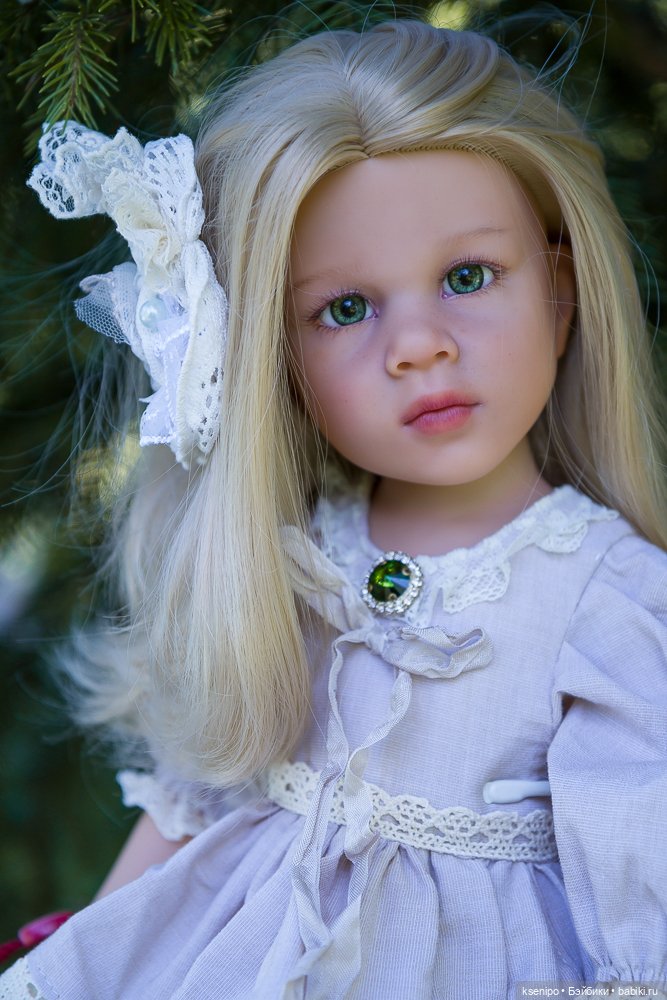 Ноэль (Noelle). ООАК Готц (Gotz). Зелёные глазки