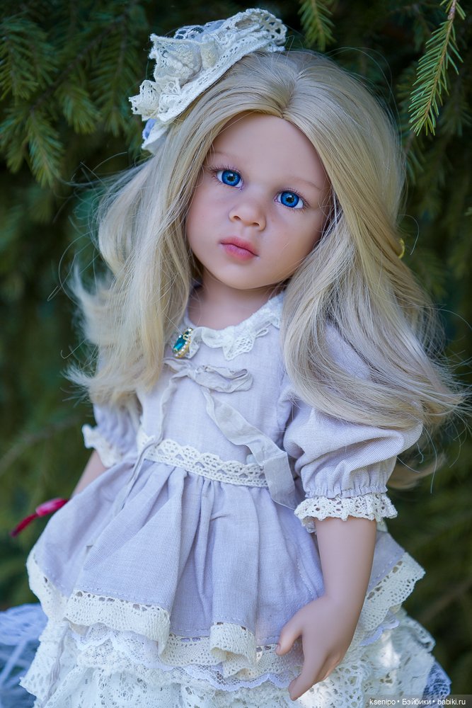 Ноэль (Noelle). ООАК Готц (Gotz). Сине-голубые глазки