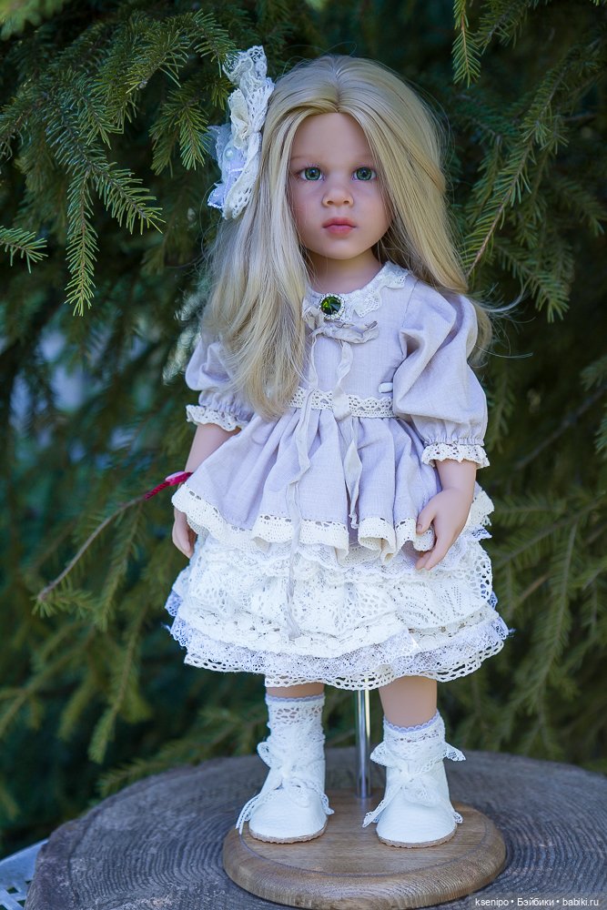 Ноэль (Noelle). ООАК Готц (Gotz). Зелёные глазки (фото 7)