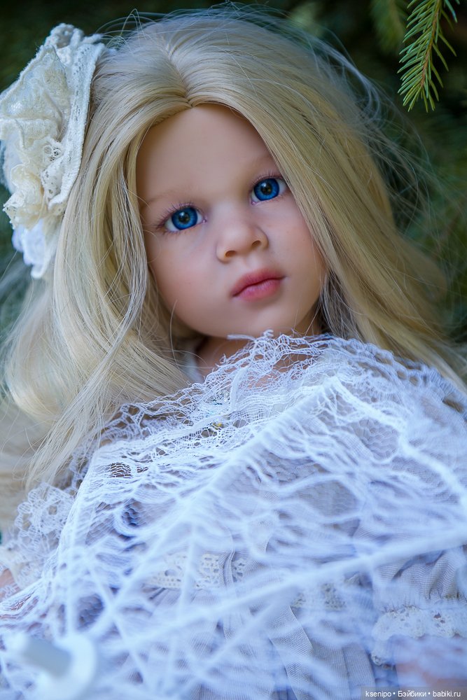 Ноэль (Noelle). ООАК Готц (Gotz). Сине-голубые глазки