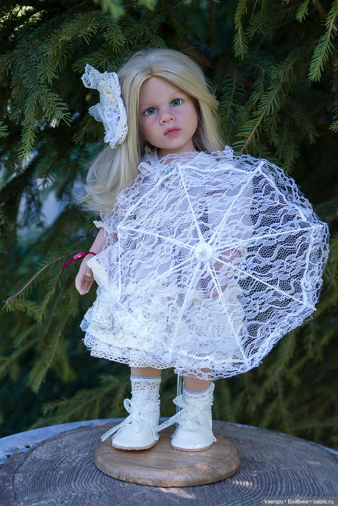 Ноэль (Noelle). ООАК Готц (Gotz). Зелёные глазки