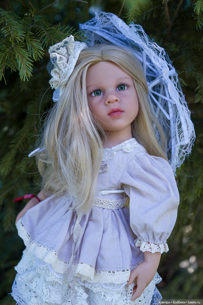 Ноэль (Noelle). ООАК Готц (Gotz). Зелёные глазки