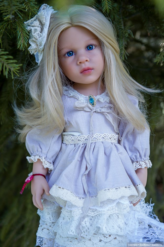 Ноэль (Noelle). ООАК Готц (Gotz). Сине-голубые глазки (фото 8)