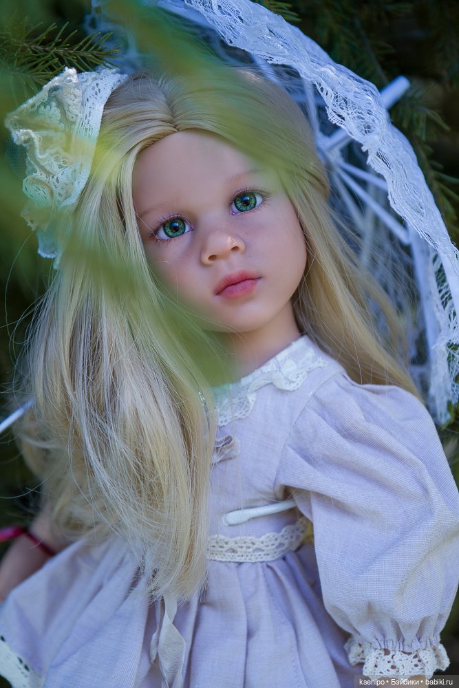 Ноэль (Noelle). ООАК Готц (Gotz). Зелёные глазки