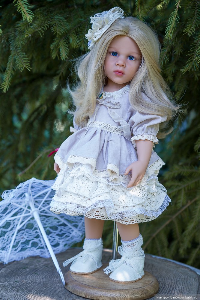 Ноэль (Noelle). ООАК Готц (Gotz). Сине-голубые глазки