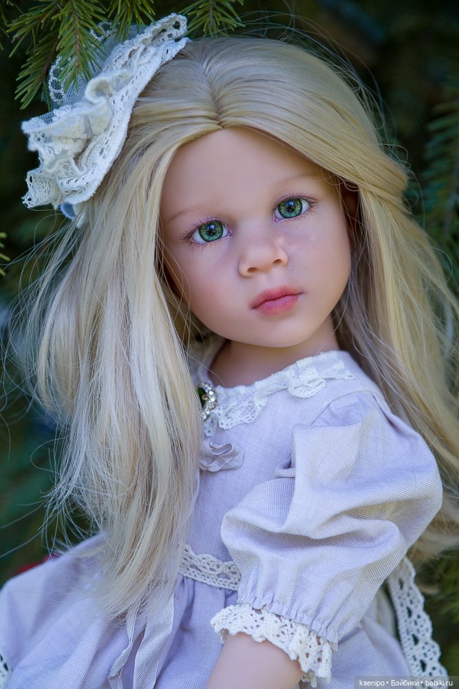 Ноэль (Noelle). ООАК Готц (Gotz). Зелёные глазки