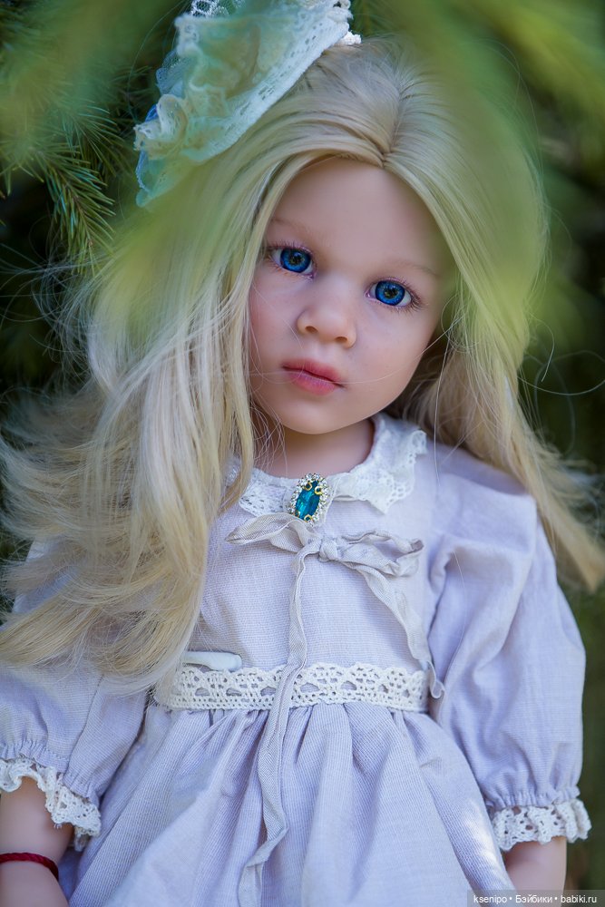 Ноэль (Noelle). ООАК Готц (Gotz). Сине-голубые глазки (фото 3)