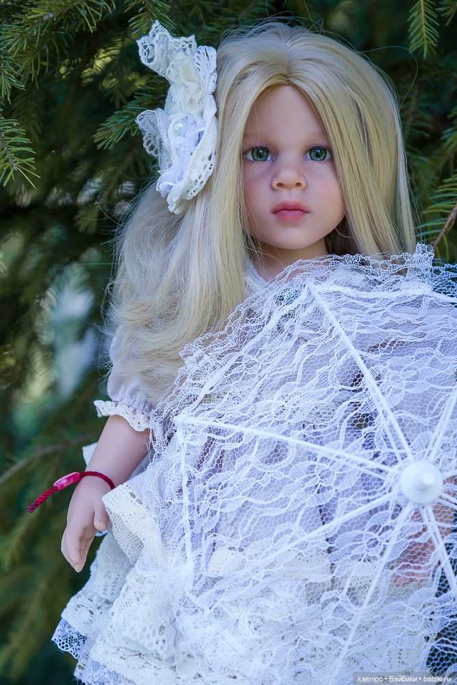 Ноэль (Noelle). ООАК Готц (Gotz). Зелёные глазки (фото 9)