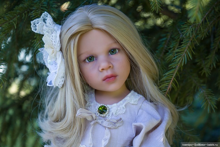 Ноэль (Noelle). ООАК Готц (Gotz). Зелёные глазки (фото 5)