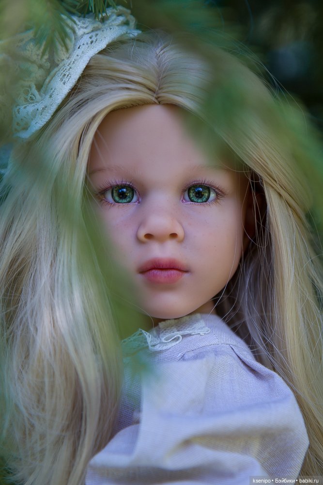 Ноэль (Noelle). ООАК Готц (Gotz). Зелёные глазки