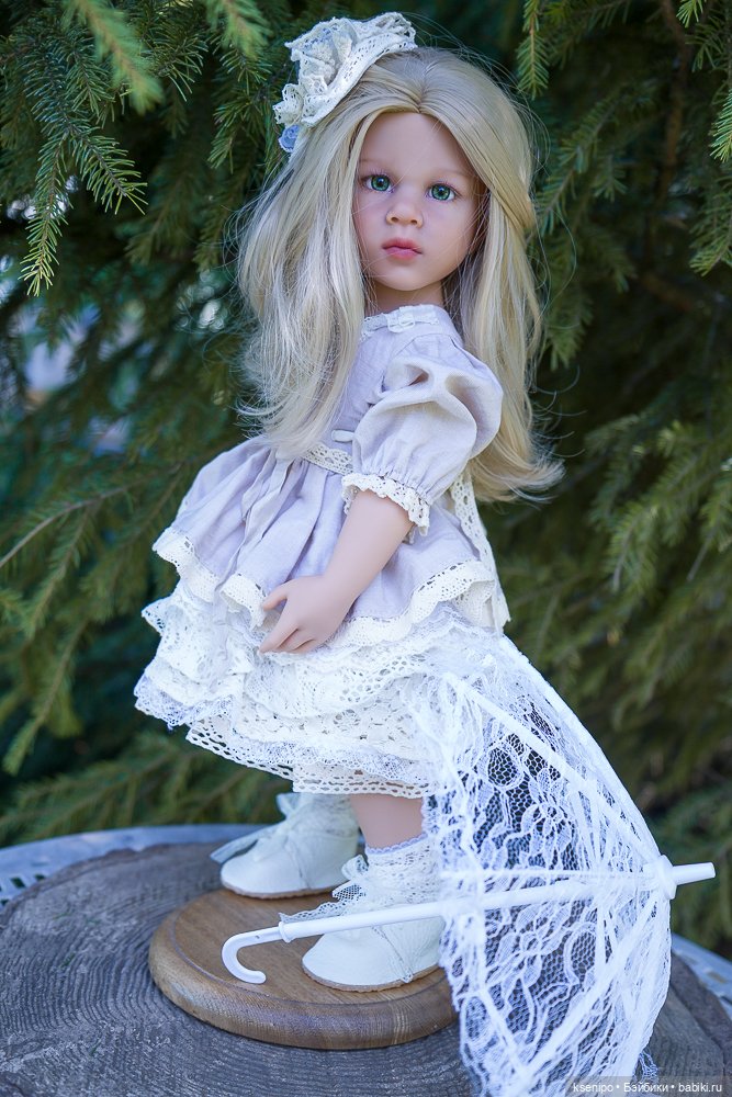 Ноэль (Noelle). ООАК Готц (Gotz). Зелёные глазки