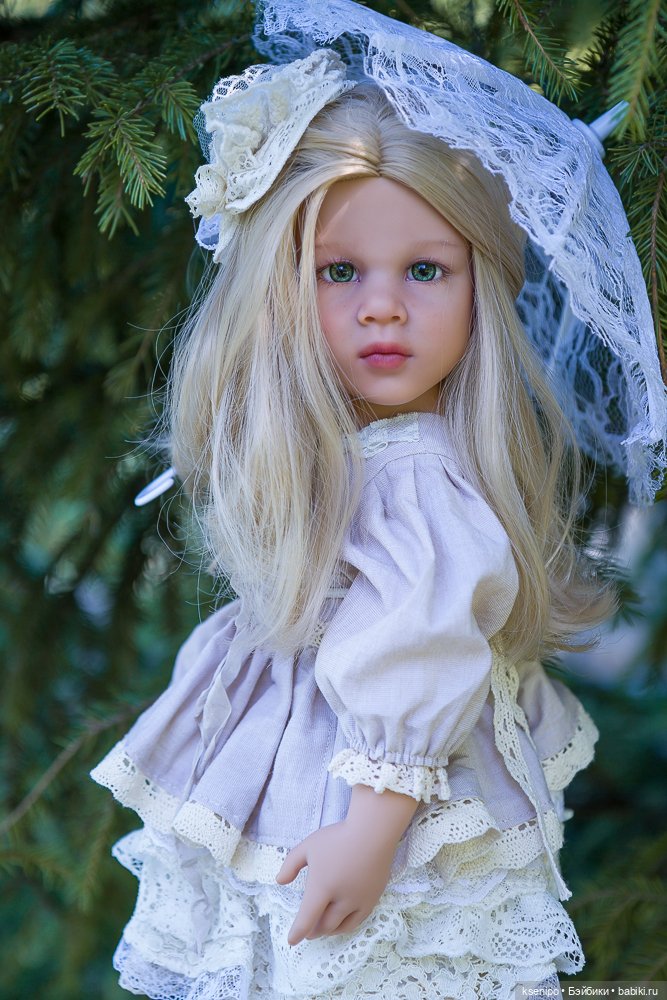 Ноэль (Noelle). ООАК Готц (Gotz). Зелёные глазки