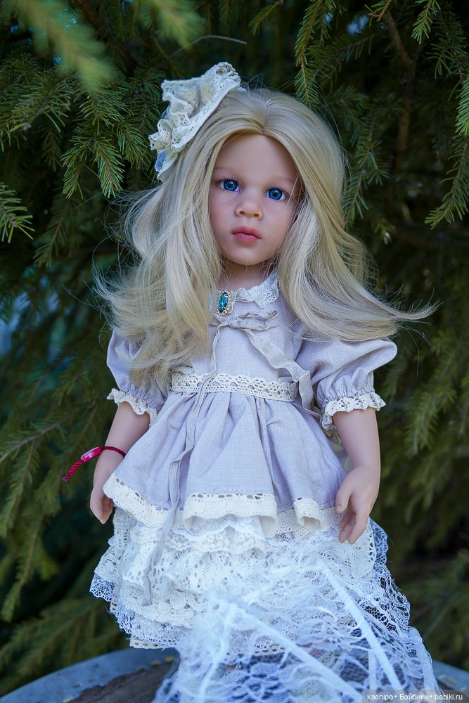 Ноэль (Noelle). ООАК Готц (Gotz). Сине-голубые глазки (фото 5)