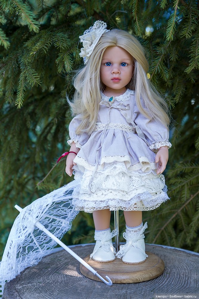 Ноэль (Noelle). ООАК Готц (Gotz). Сине-голубые глазки