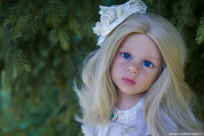 Ноэль (Noelle). ООАК Готц (Gotz). Сине-голубые глазки (фото 10)