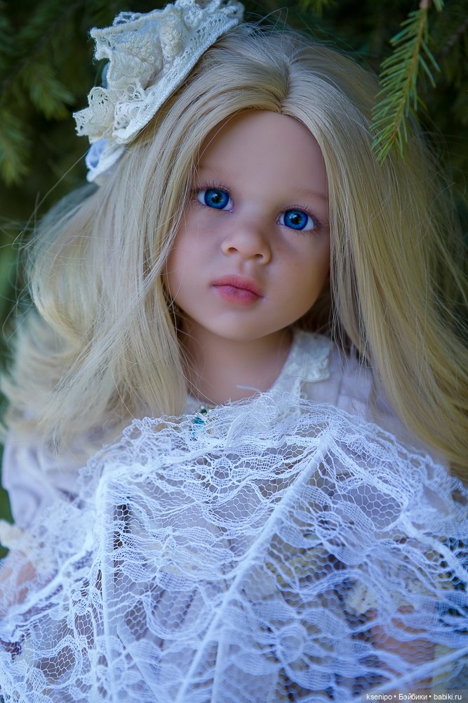 Ноэль (Noelle). ООАК Готц (Gotz). Сине-голубые глазки