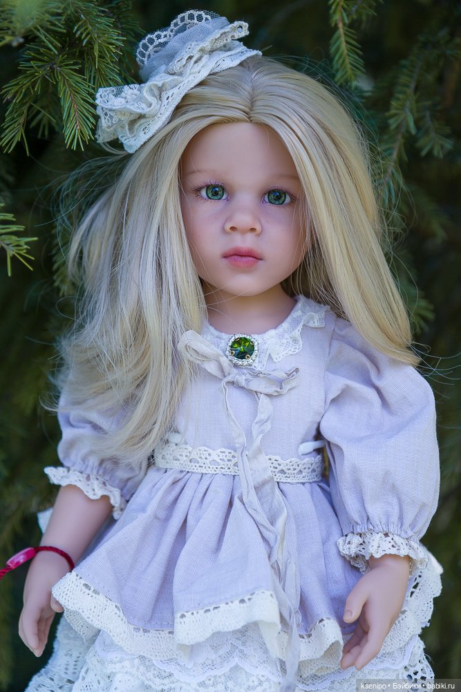 Ноэль (Noelle). ООАК Готц (Gotz). Зелёные глазки