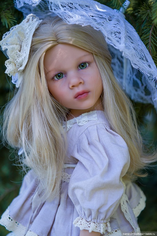 Ноэль (Noelle). ООАК Готц (Gotz). Зелёные глазки